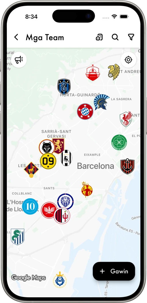 Mga football team near me na naghahanap ng kalaban.